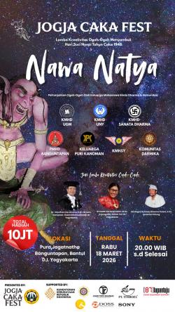 Jogja Caka Fest 2026 Usung 'Nawa Natya', Ogoh-Ogoh Jadi Media Pesan Sosial dan Toleransi