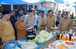 Forkopimda Pidie Jaya Turun ke Pasar, Polisi Pastikan Harga Sembako Tetap Stabil Jelang Idulfitri