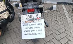 Kreativitas Tanpa Batas Warga Tangsel: Ubah Motor Mudik Jadi Media Doa dan Harapan, Begini Isinya