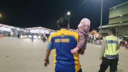 Anak Pemudik Sakit di Pelabuhan Ciwandan, Dievakuasi ke Posko Kesehatan