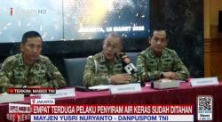 Ditahan Puspom TNI, ini dia 3 Perwira Pertama dan 1 Serda Diduga Pelaku Penyiraman Air Keras Andrie