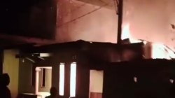 Ditinggal Memasak, Rumah Warga di Maros Hangus Terbakar