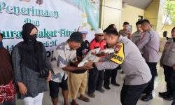 Polres Sukoharjo Salurkan 392 Sak Beras Zakat Fitrah, Termasuk ke Preman Insaf