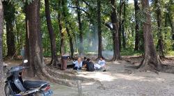 Pemudik Manfaatkan Rest Area Hutan Gundih untuk Beristirahat, Suasana Sejuk Jadi Daya Tarik