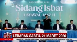 BREAKING NEWS: Hasil Sidang Isbat Tetapkan Lebaran 2026 Jatuh Pada Sabtu 21 Maret