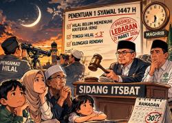 Menunggu Ketukan Palu Sidang Isbat: PBNU Belum Tetapkan Lebaran, Ini Alasannya