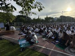 Warga Muhammadiah Grobogan Salat Idulfitri 1447 H, Khotib Ingatkan Dunia Tak Ada Yang Abadi