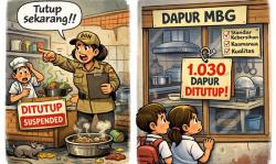 Operasional 1.030 Dapur MBG Disetop, Prabowo: Tak Penuhi Standar Langsung Ditutup