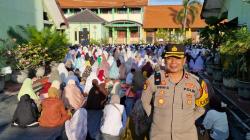Pengamanan Ketat Polisi, Salat Id Muhammadiyah di Sidoarjo Berlangsung Khidmat dan Kondusif