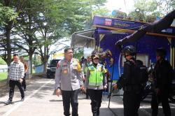 Kapolda Jateng Cek Posyan Rest Area KM 519 A Sragen, Pastikan Kesiapan Mudik Lebaran 2026
