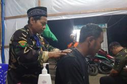 Manjakan Pemudik, Posko Banser Gubug Sediakan Layanan Pijat Gratis Agar Kembali Bugar