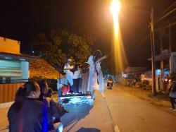 Meriah! Pawai Bedug dan Kostum Unik Warnai Malam Takbiran di Karawang