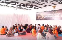 Warga Binaan Lapas Mojokerto Bertemu Keluarga di Hari Raya Idulfitri, Diwarnai Tangis Haru