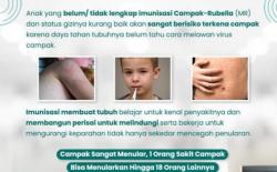 Alarm Kesehatan Berbunyi! Campak Mudah Menyebar, Orang Tua Diminta Siaga