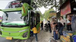 H+1 Lebaran, Permintaan Tiket Bus di Lamongan Melonjak Tajam