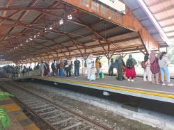 Lonjakan Penumpang Lebaran, Stasiun Bojonegoro Layani Ribuan Orang per Hari