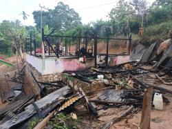 Rumah Warga di Amanatun Utara Ludes Terbakar Saat Pemilik Ikut Ibadah