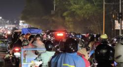 Puncak Arus Balik, Jalur Garut–Bandung Dipadati Kendaraan