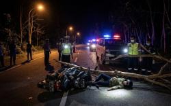 Petaka Jalan Raya! Dahan Kering Renggut Nyawa Pengendara Di Pangandaran