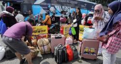Arus Balik Lebaran, Terminal Poris Plawad Dipadati Pemudik yang Kembali ke Kota