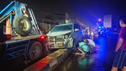 Kronologi Kecelakaan Beruntun di Jombang, Truk Terguling dan Mobil Pemudik Nyangkut di Median Jalan