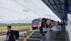 Lonjakan Arus Balik di Barru, Tiket Kereta Api Tujuan Stasiun Mandai Maros Sold Out