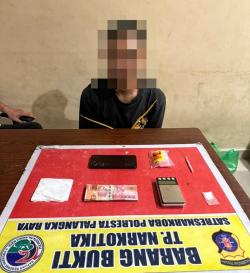 Sembunyikan 1,2 Gram Sabu di Saku Celana, Pengedar di Palangka Raya Diringkus Polisi