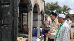 Wagub Jateng Taj Yasin Kunjungi Masjid Bersejarah Terbakar di Boyolali