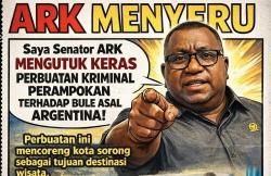 Senator Dapil Papua Barat Daya Murka Akibat Turis Argentina Dijambret Hingga Alami Patah Tulang