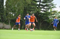 PSIS Gelar Latihan di Bawah Lereng Gunung Merapi, Matangkan Taktik Hadapi Persipal