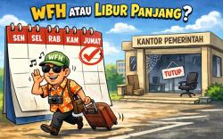 WFH Jangan Hari Jumat, DPR Usul Rabu agar Tak Jadi Libur Panjang