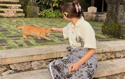 Lisa BLACKPINK Serasa Warga Indonesia, Pakai Kain Batik saat Liburan di Bali