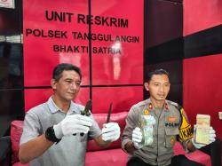 Dua Kali Beraksi di Sidoarjo, Residivis Pencuri Kotak Amal Ini Ditahan di Polsek Tanggulangin