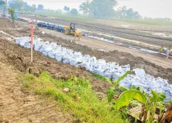 Cegah Jebol Susulan, Pemprov Jateng Desak BBWS Percepat Perbaikan Tanggul Sungai Tuntang di Godong
