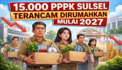 1.500 PPPK Sulsel Terancam Dirumahkan Mulai 2027, Ini Alasannya