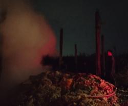 Api Melalap TPS3R di Rejeni Krembung Sidoarjo