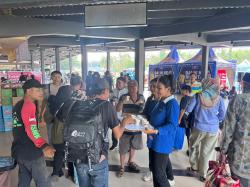Arus Balik Padat di Bakauheni, Layanan Pendukung Bantu Pemudik Tetap Bertenaga dan Fit