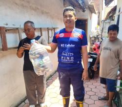 Kaget! Ular Kobra Bersembunyi di Mesin Cuci Warga Sukodono Sidoarjo