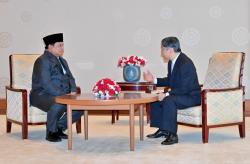 Presiden RI Prabowo Subianto Disambut Upacara Kenegaraan oleh Kaisar Naruhito