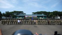 Sejumlah ASN Gowa Ikuti Latihan Dasar Militer di Rindam XIV Hasanuddin