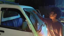 Teror Pelemparan Batu di Gowa, Mobil Pikap Bawa Satu Keluarga Jadi Sasaran