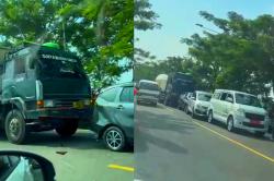 Kecelakaan Beruntun 6 Kendaraan di Bojonegoro, Diduga Rem Truk Molen Blong