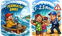Gelombang Laut 2,5 Meter Ancam Sejumlah Perairan Indonesia, Ini Daftar Wilayahnya