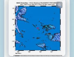 Gempa Dangkal M5,2 di Raja Ampat Picu Getaran Hingga Halmahera, BMKG Pastikan Aman dari Tsunami