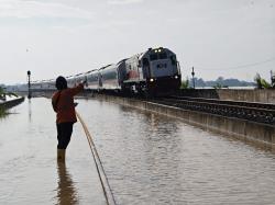 Genangan Jalur KA Karangjati–Gubug Surut, Perjalanan Kereta Kembali Normal