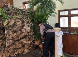 Polres Grobogan Kerahkan Ratusan Personel dan Unit K9 Untuk Pengamanan Ibadah Jumat Agung