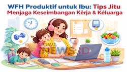Ini Tips Jitu untuk Ibu Buat WFH Jadi Nyaman