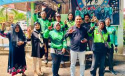 Ojol LLJ Banyumas Raya Dukung Kebijakan WFH, Ini Alasannya