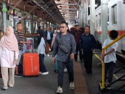 Libur Panjang Kenaikan Isa Almasih, 9.223 Penumpang KA Padati Stasiun Grobogan