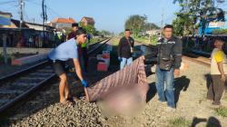 Tersambar KA Mutiara Selatan di Bawah Flyover Krian Sidoarjo, Lansia Asal Mojokerto Tewas